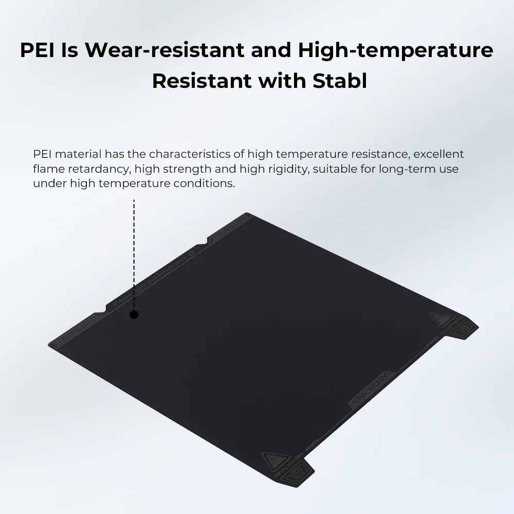K1 Max Smooth PEI Build Plate Kit 315*310mm