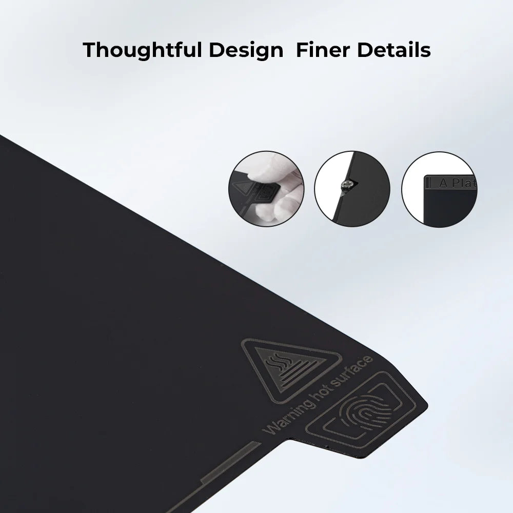 K1 Max Smooth PEI Build Plate Kit 315*310mm