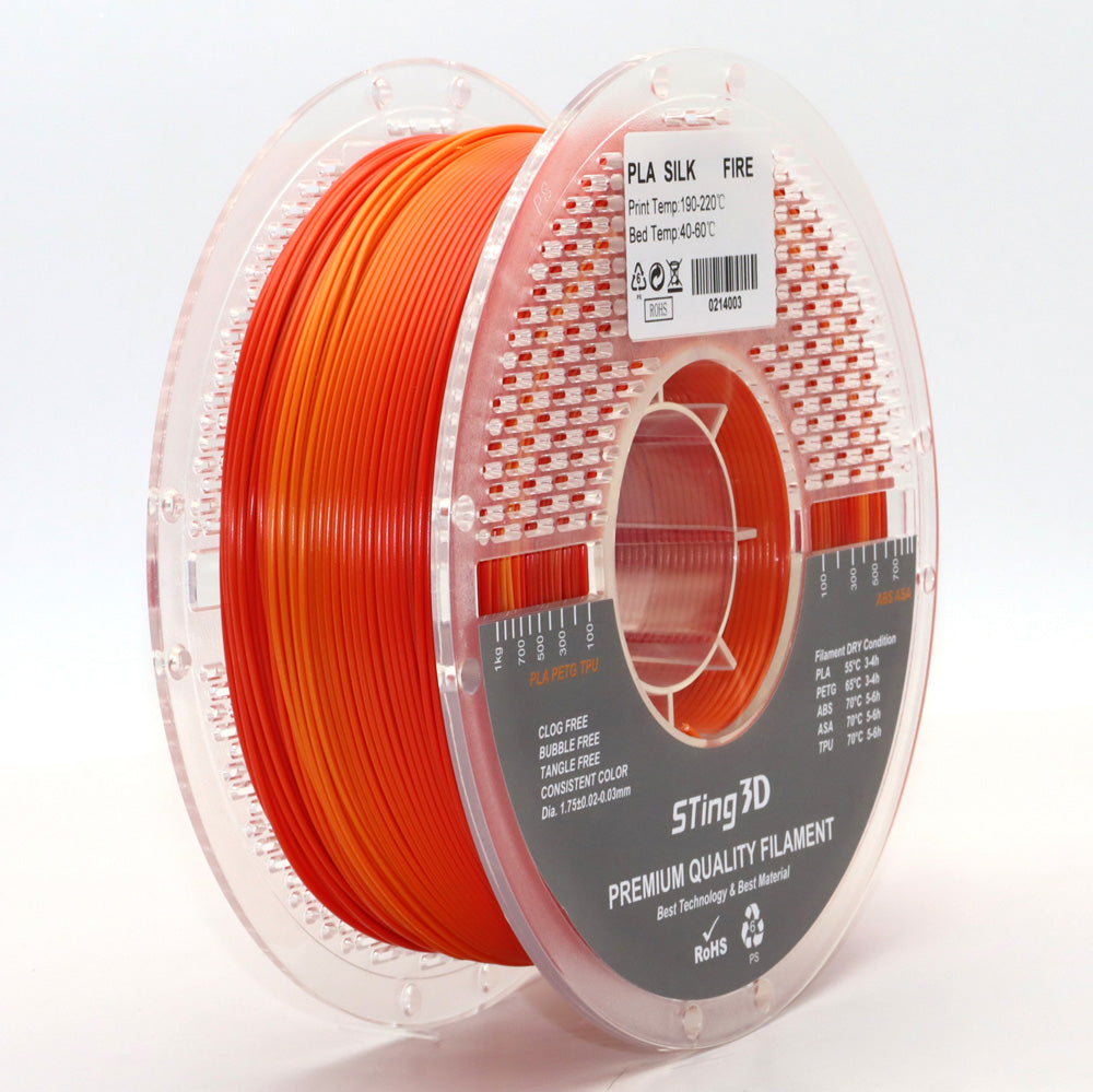 Sting3D Silk Fire PLA Filament