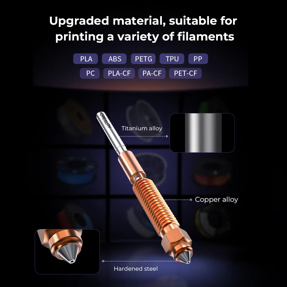 "Unicorn" Quick-Swap Nozzle Kit for K1C/Ender-3 V3/Ender-3 V3 Plus