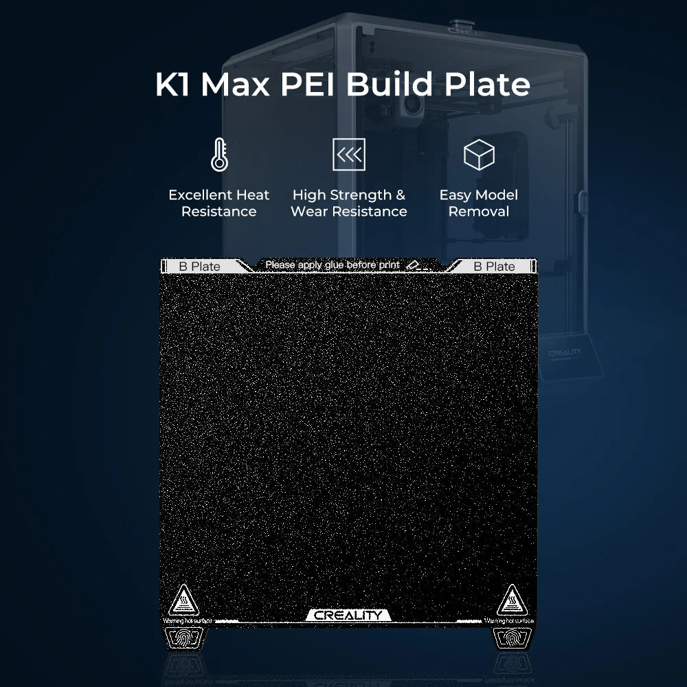 K1 Max PEI Build Plate Kit 315*310mm