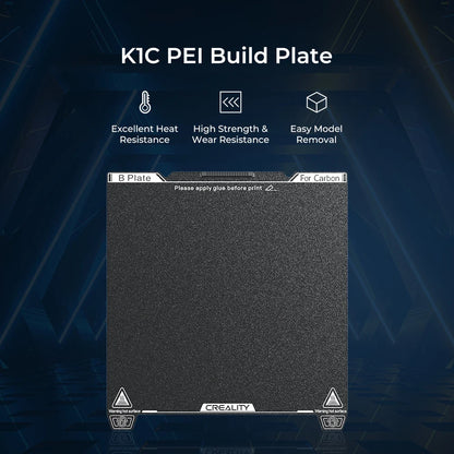 K1C PEI Build Plate（Without soft magnetic sticker ）