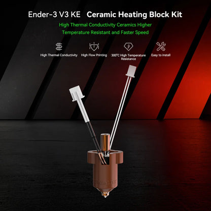 Ender-3 V3 KE Ceramic Heating Block Kit