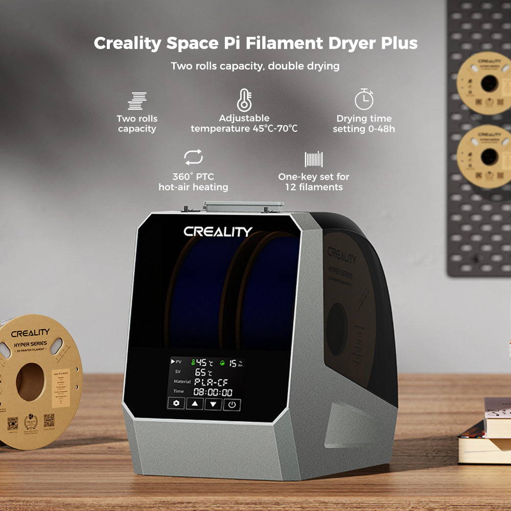 Creality Space Pi Filament Dryer – Dual Roll Smart Dry Box 3D Moguls