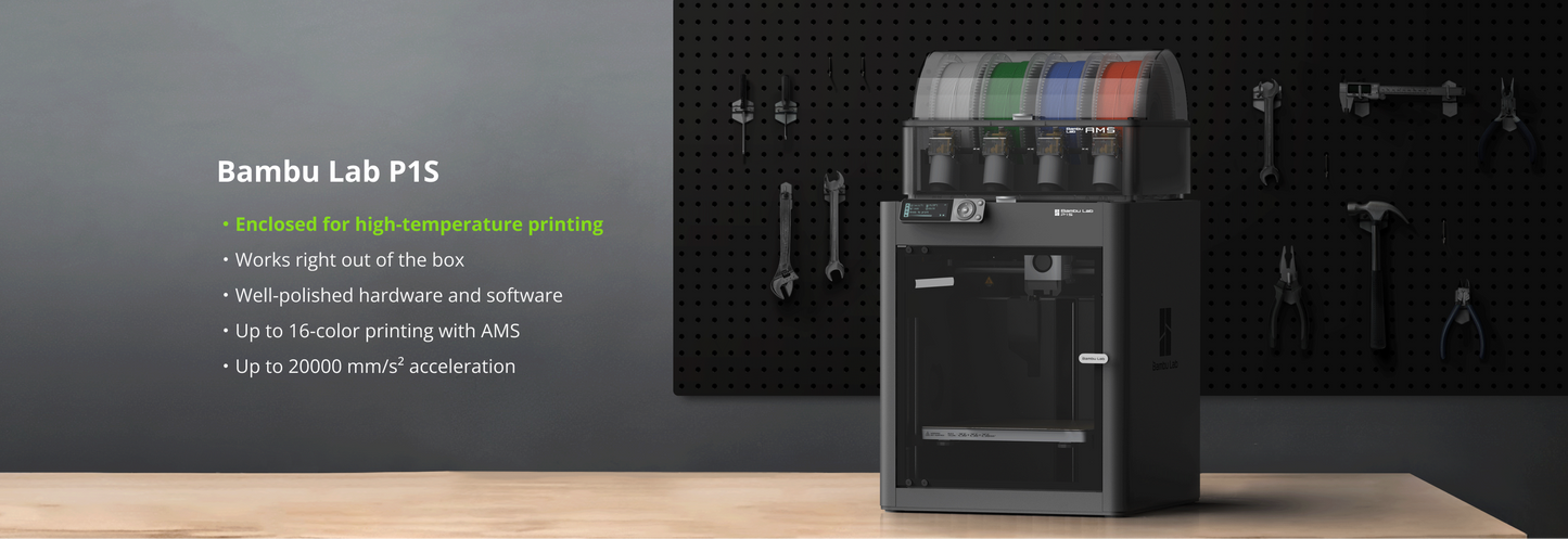 Bambu Lab P1S 3D Printer